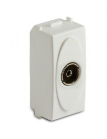 MODO PRESA TV 9,5MM FINALE BIANCO