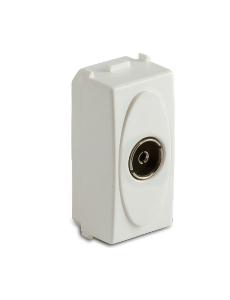 MODO PRESA TV 9,5MM FINALE BIANCO