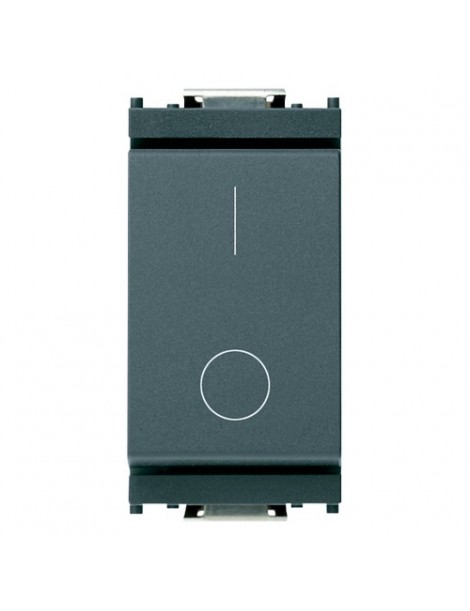 Interruttore 2P 16AX grigio