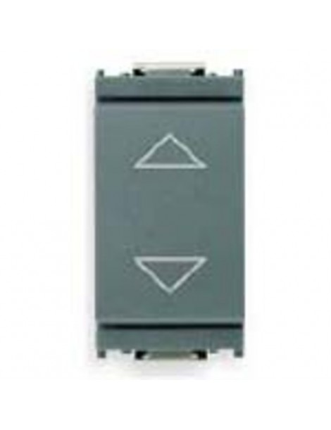 Pulsante commutatore 1P 10A grigio