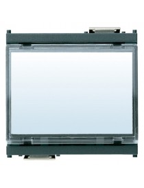 Pulsante targh. 1P NO 10A 12-24V grigio