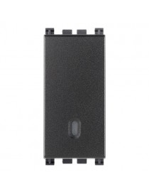 Interruttore 1P 16AX grigio