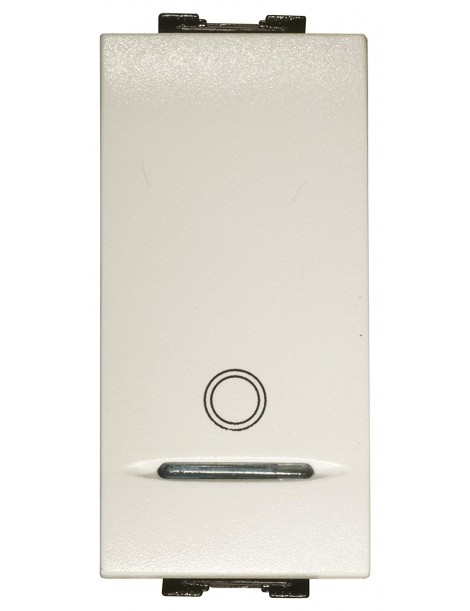 PULSANTE UNIP. ILLUM. BIANCO