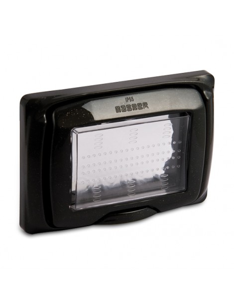 SUB PLACCA PROTET.IP55 3P.ANTRACITE